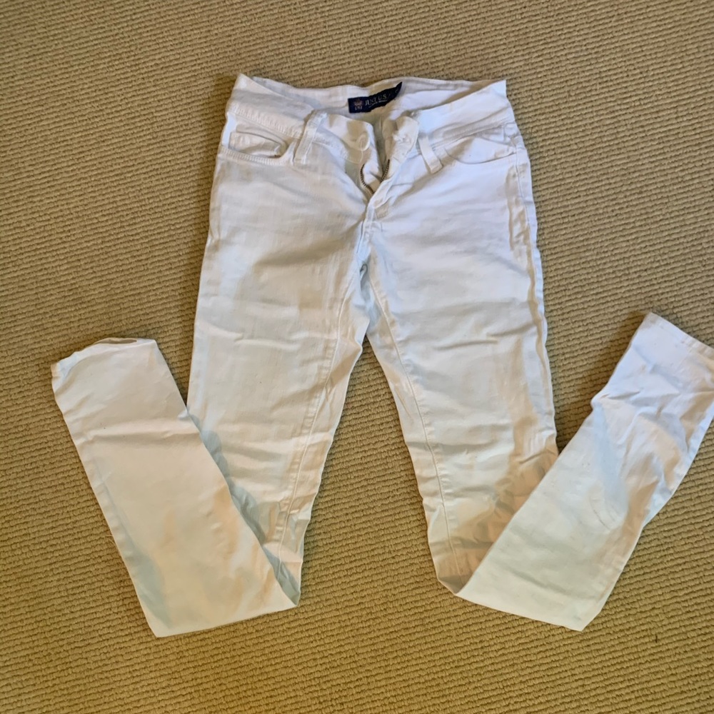 Just USA White Jeans